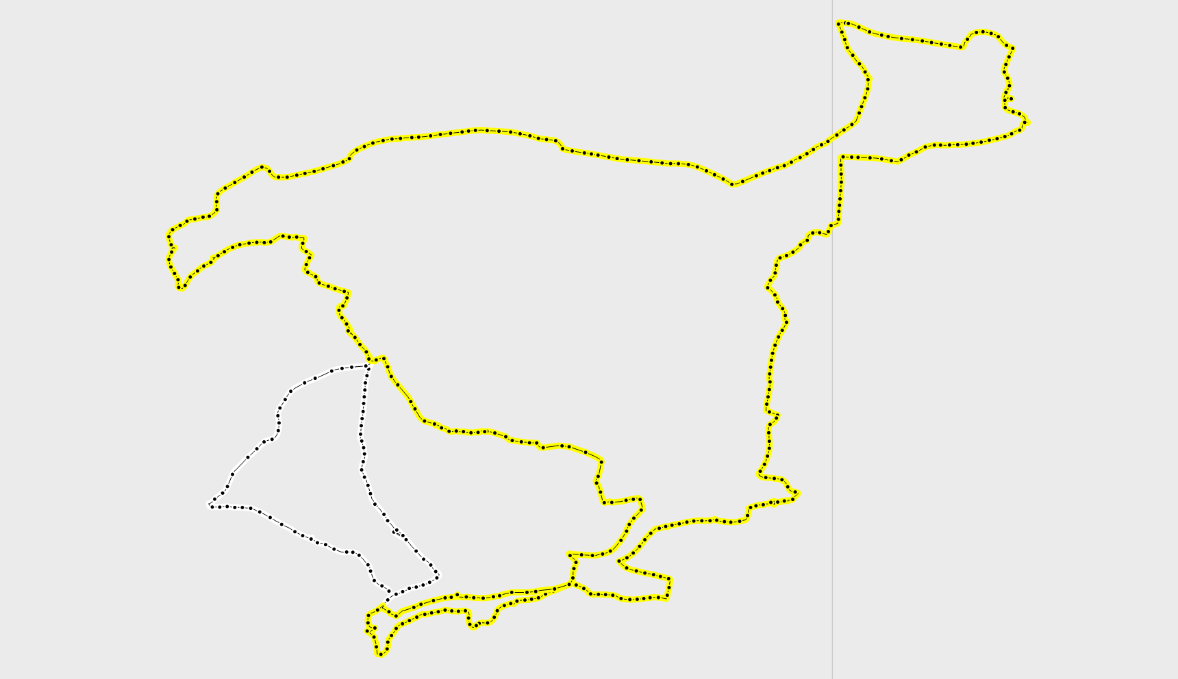 Route Reimlingen - Deutschordensweg Originalwegverlauf